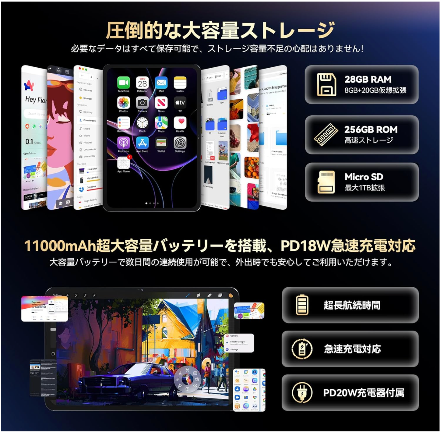 ZPad 2 packing